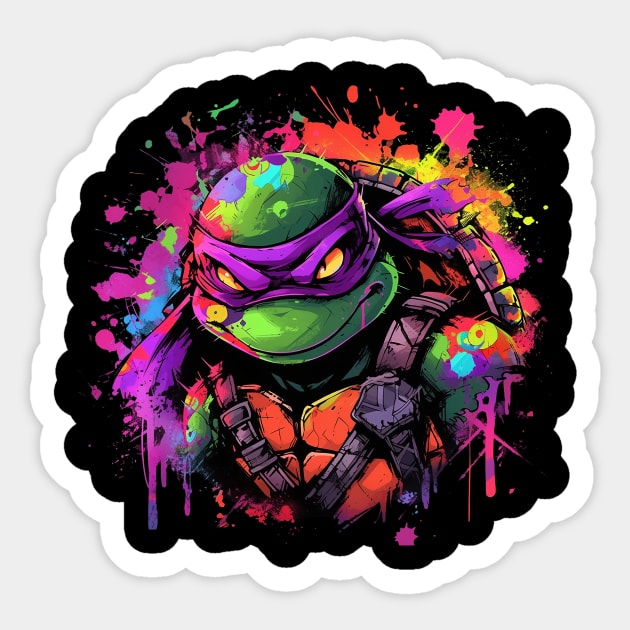 donatello Sticker by Ninja banana